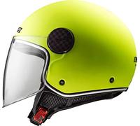 LS2 Casco moto OF558 SPHERE LUX MATT HI VIS Giallo, Giallo, S