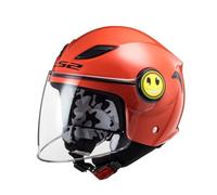 LS2, Casco Moto per Bambini FUNNY Red, S