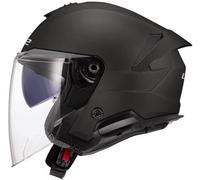 LS2, Casco Moto Jet VERSO II SOLID Matt Black, L