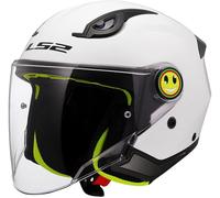 CASCO BIMBO LS2 FUNNY 2 OF622 JUNIOR BIANCO LUCIDO TAGLIA S ECE 22.06