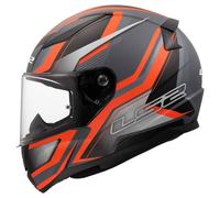 Casco Integrale Ls2 FF353 Rapid II Flitz Arancione Grigio M