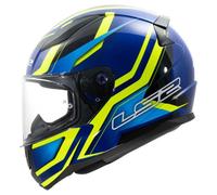 LS2 LS2 - Casco FF353 Rapid II Flitz H-V Giallo / Blue XXL