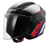 Ls2 Of616 Airflow Ii Rush Open Face Helmet Nero XS