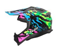 Ls2 Casque Tout-terrain Mx708 Fast Ii Grotesk Ece 22.06