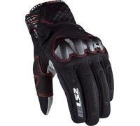 LS2 Chaki Guanti da moto in rete, nero, Taglia S