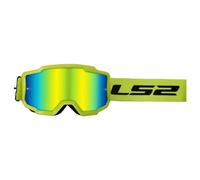 Ls2 Charger Off-road Goggles Giallo Iridium