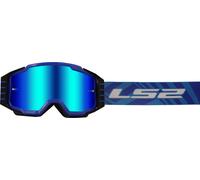 LS2 Charger Pro Occhiali da motocross, blu