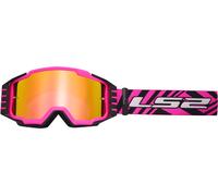 Ls2 Charger Pro Off-road Goggles Rosa Iridium