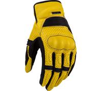LS2 Duster, guanti S male Nero/Giallo