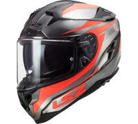 LS2 FF327 Challenger Cannon Casco, Matt in titanio, Taglia XS (53/54)