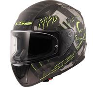 §Casco Integrale LS2 FF353 Rapid II Pirates Titanio Opaco§