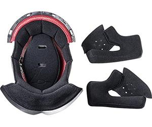 LS2 FF353J Rapid Mini Fodera interna & Guanciale (Black,S)
