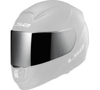 LS2 FF390, visiera con mirroring male Argento A Specchio