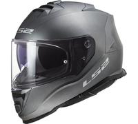 LS2 FF800 Storm Solid Casco, Titanio, Taglia XXL (63/64)