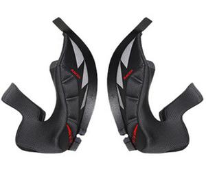 LS2 FF805 +10mm Cuscinetti per le guance, nero, taglia M L per maschi