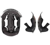 LS2 FF805 ECE06, fodere/guance S male Nero