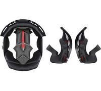 LS2 FF805 Thunder, fodera/cuscinetti per le guance M male Nero/Grigio