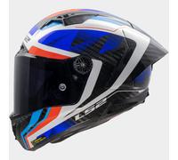 LS2 FF805 THUNDER GP AERO RAUTE BLUE RED-06 (include visiera scura aggiuntiva)