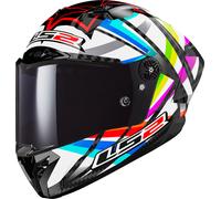 LS2 FF805 Thunder GP Flash Carbon Casco, multicolore, taglia 2XL per maschi