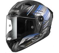 LS2 FF805 Thunder Volt Carbon Casco, nero-blu, taglia XS per maschi