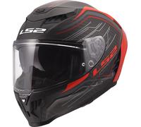 LS2, Casco Moto Integrale DRAGON SUBIC Red, M