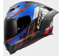 LS2 FF807 DRAGON TRAX BLUE RED