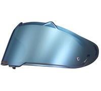 LS2 FF807/FF817 Iridium Triangle Visiera, blu per maschi