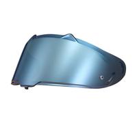 LS2 FF807/FF817 VISIERA IRIDIUM BLUE TRIANGLE SHAPE - (LS2 Dragon, Challenger...