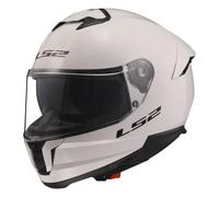 LS2 FF808 Stream II casco moto integrale bianco lucido L