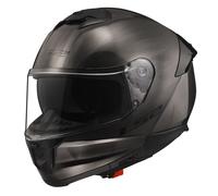 LS2 FF808 Stream II Jeans Casco da moto integrale in titanio XL