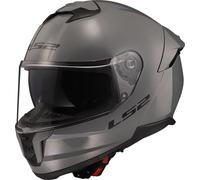 LS2 FF808 Stream II Solid Casco, grigio, taglia XS