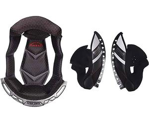 LS2 FF811, fodera/cuscinetti per le guance XL male Nero