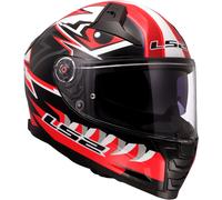 LS2 FF811 Vector II Buntri, casco integrale XS male Nero/Rosso/Bianco