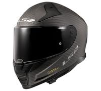LS2 FF811 Vector II Carbon Casco Moto (Nero Opaco/Carbonio) Taglia: XXXL (65)