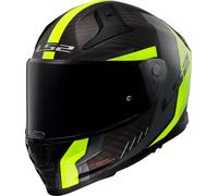 LS2 FF811 Vectror II Carbon Grid Casco, giallo, taglia L