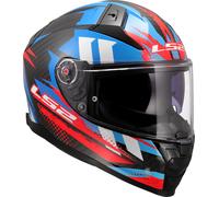 LS2 FF811 Vector II Carbon Tantic, casco integrale L male Nero/Blu/Rosso