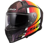 LS2 FF811 Vector II Freedom Casco, verde-porpora, taglia XS per maschi
