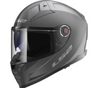 LS2 FF811 Vector II Solid Casco, grigio, taglia 4XL 67 68 per maschi