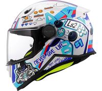 LS2 LS2 - Casco FF812 Kid Next Level Bianco M