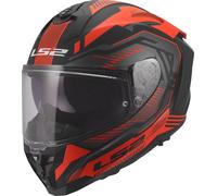 Ls2 Ff817 Challenger Ii Dravix Full Face Helmet Rosso,Nero L