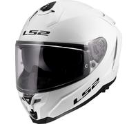 LS2 FF817 Challenger II Solid, casco integrale M female Bianco