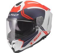 Ls2 Ff817 Challenger Ii Titan Full Face Helmet Bianco S