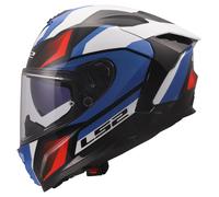 LS2 FF817 Challenger II Viper Casco Integrale unisex bianca, taglia S