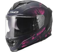 LS2, Casco Moto Integrale STORM III BURST Black Pink, XS