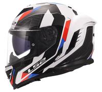 LS2 FF818 Storm III Sporty Casco Integrale unisex bianca, taglia 2XL