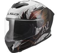 LS2, Casco Moto Integrale RAPID III BOHO White Black Pink, M