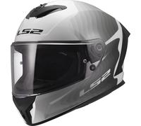 LS2 FF820 Rapid III Flow Elmetto, bianco/grigio, Taglia M (57/58)