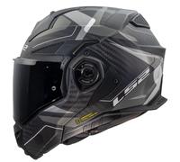 LS2 FF901 ADVANT X C HORIZON SILVER GREY Matt-06 (include visiera scura aggiu...