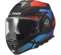 LS2 FF901 Advant X Nova Elmetto, nero-rosso-blu, taglia XS per maschi