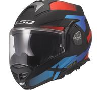 LS2 FF901 Advant X Nova Elmetto, nero/rosso/blu, Taglia S (55/56)